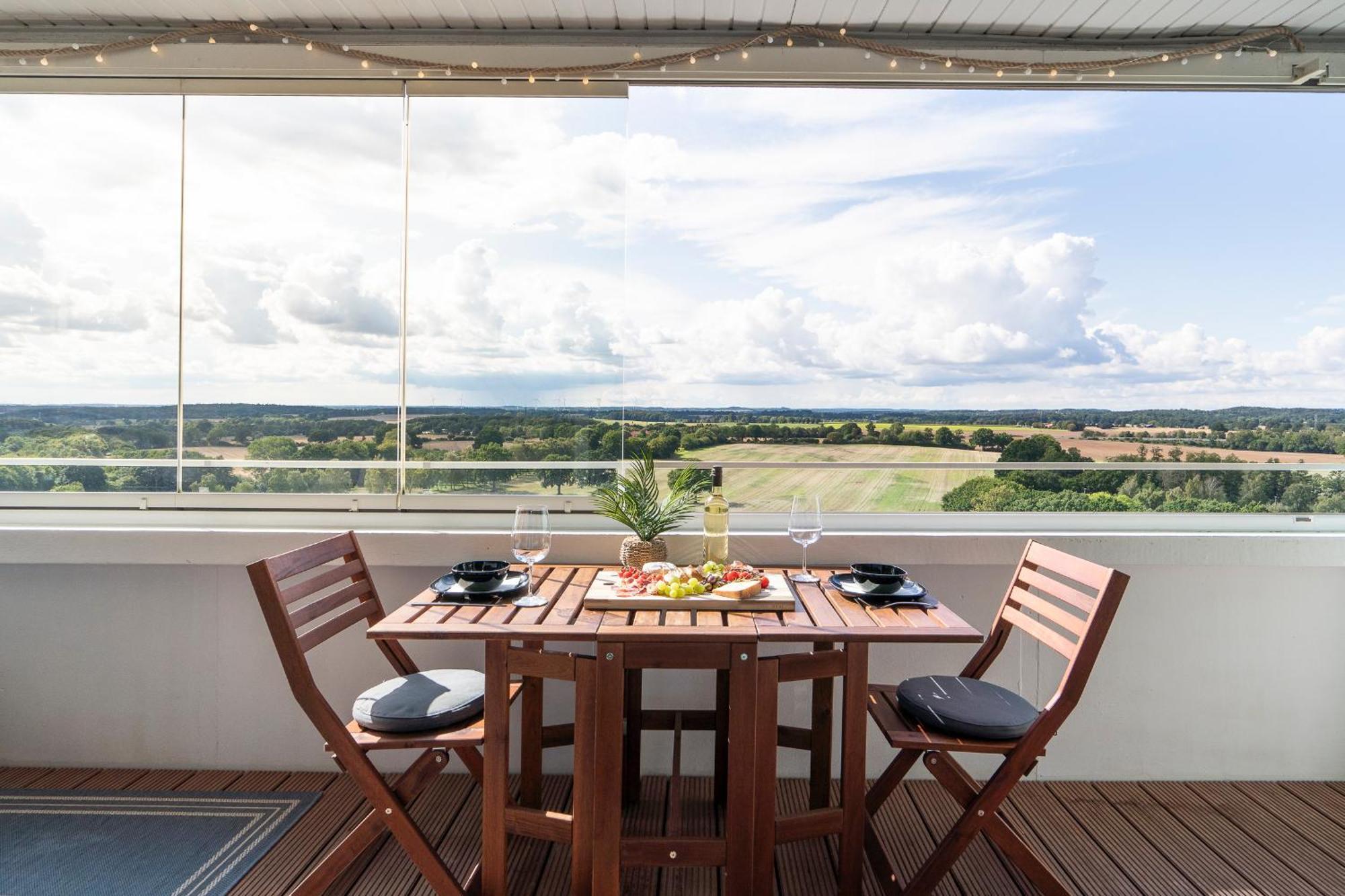 "Penthouse Wolke 12" Mit Unglaublichem Ausblick - Meerblick Sierksdorf Zewnętrze zdjęcie